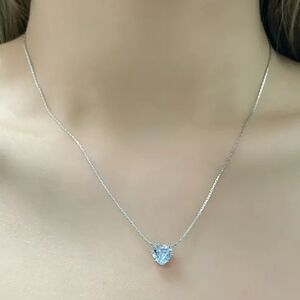 NEW Brandy Melville Dainty Choker Necklace w/ Crystal Heart